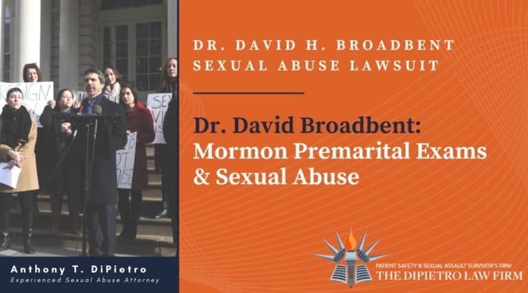 Dr. David Broadbent Mormon Premarital Exams & Sexual Abuse