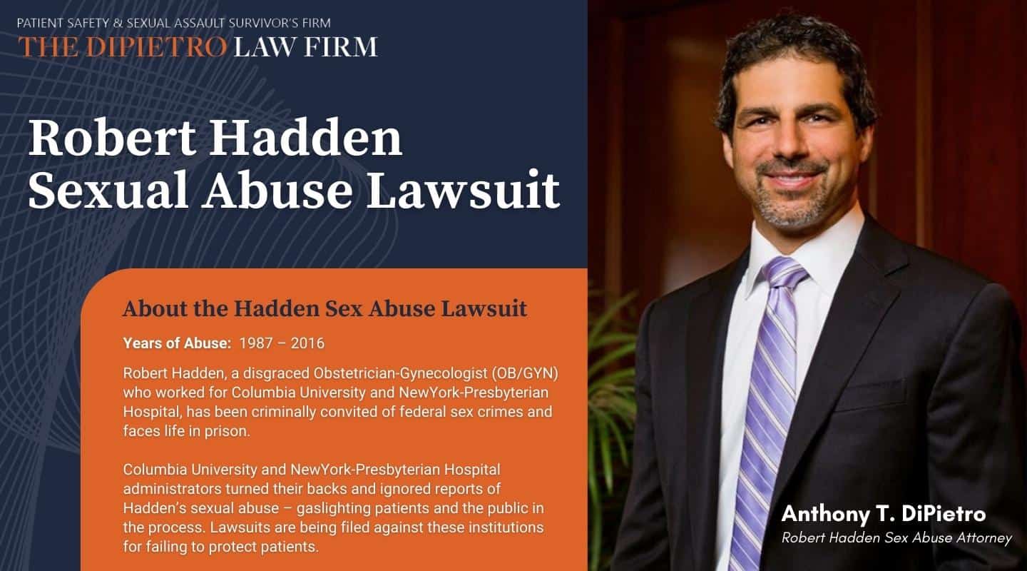 Dr. Robert Hadden Sexual Abuse Lawsuit