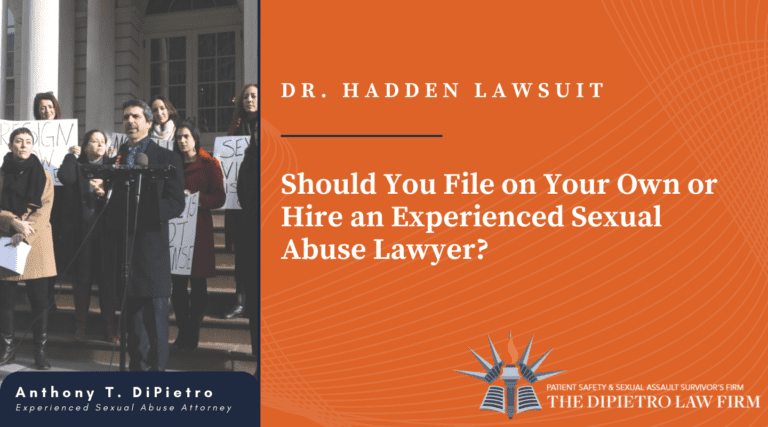 Dr. Hadden Lawsuit: Should I Hire a Lawyer or Represent Myself in a Lawsuit Against Dr. Robert Hadden?